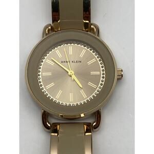 Anne Klein Beautiful Womens Watch 32mm Bangle Bracelet Wrist 5.75 - New Battery